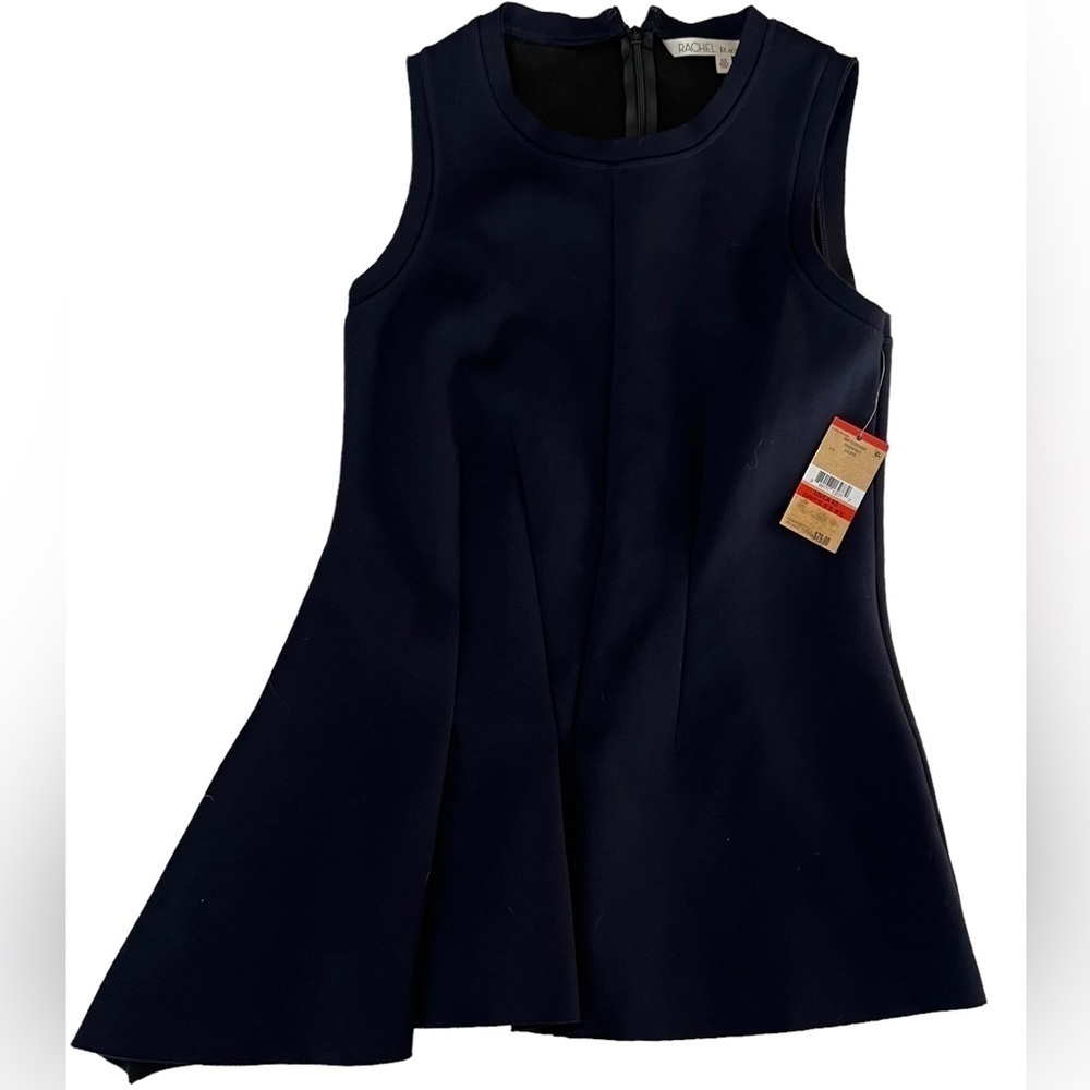 Rachel Rachel Roy with tags classic style fitted shirt with ruffle detail XS